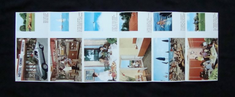 Brossura Turistica Hotel Diana Cervo Riviera dei Fiori anni 60 …