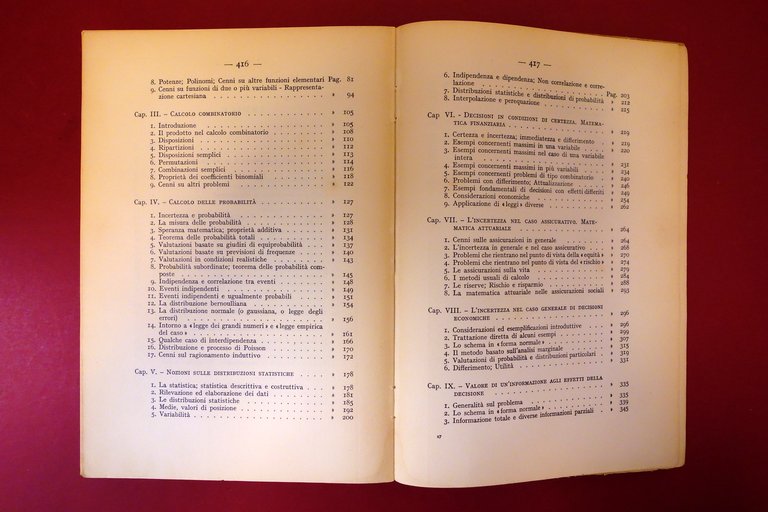 Bruno de Finetti F. Minisola Matematica per Applicazioni Economiche 1961 …