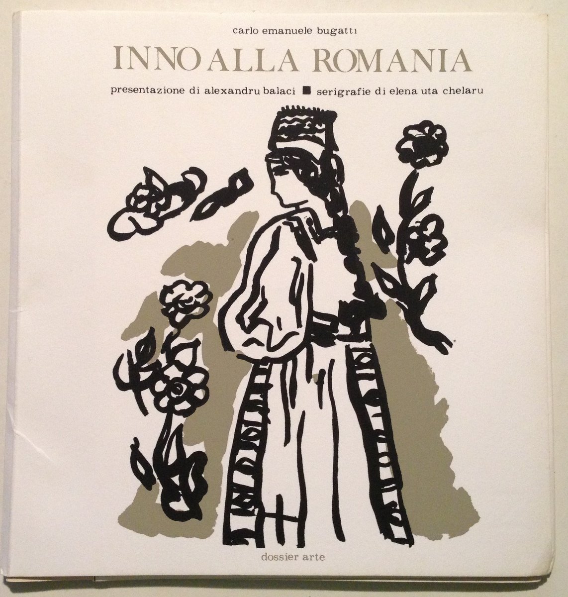 Bugatti Inno alla Romania Presentazione Balaci Serigrafie Chelaru Dossier Arte