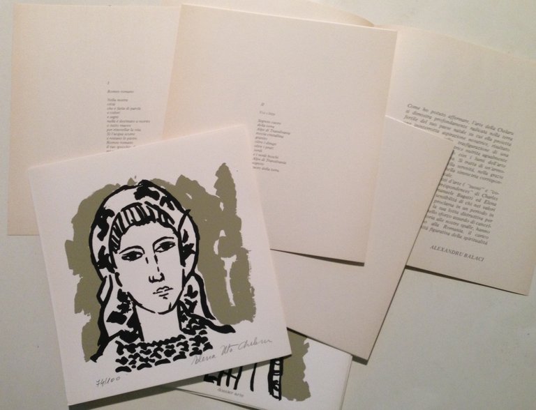 Bugatti Inno alla Romania Presentazione Balaci Serigrafie Chelaru Dossier Arte