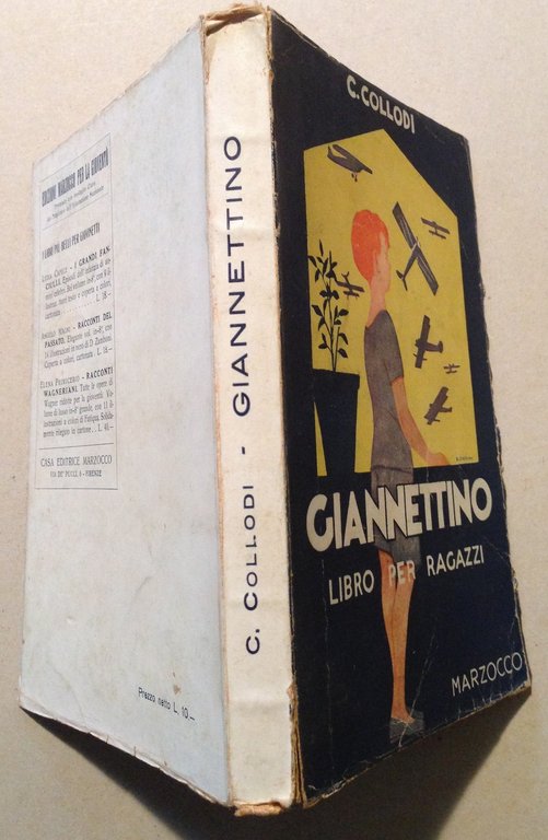 C. Collodi Giannettino Illustrazioni Rondini Marzocco Editrice Firenze
