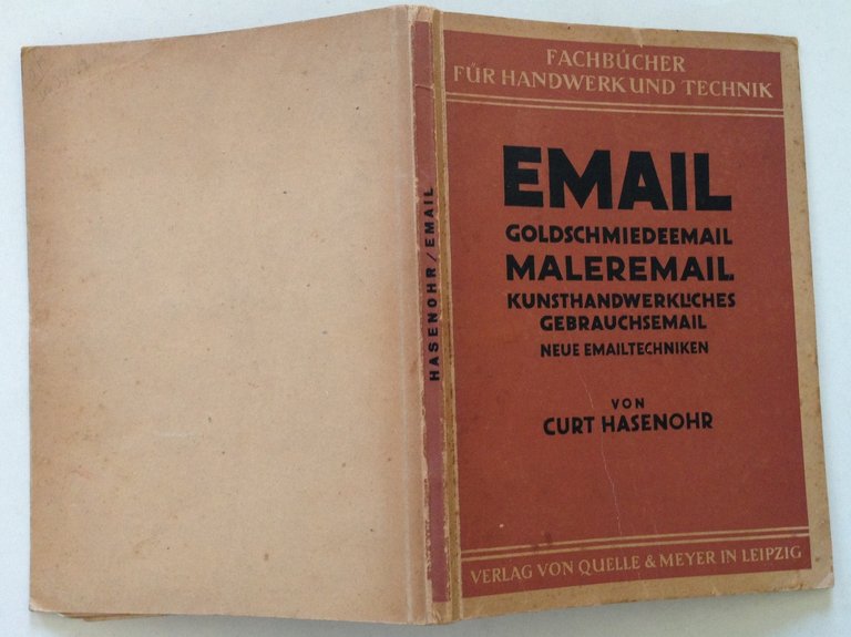 C Hasenohr Email Goldschmiedeemail Maleremail Kunsthandwerkliches Gebrauchsemail