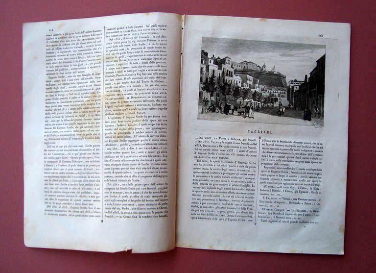 Cagliari-Santuri incisioni+articoli Rivista Omnibus Pittoresco N15 Napoli 1839 | Immagine Gallery 2