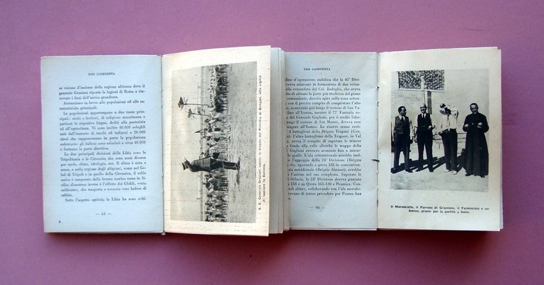 Caimpenta Ugo Il Generale Graziani+Il Maresciallo Badoglio 1936 Ed.Aurora Milano