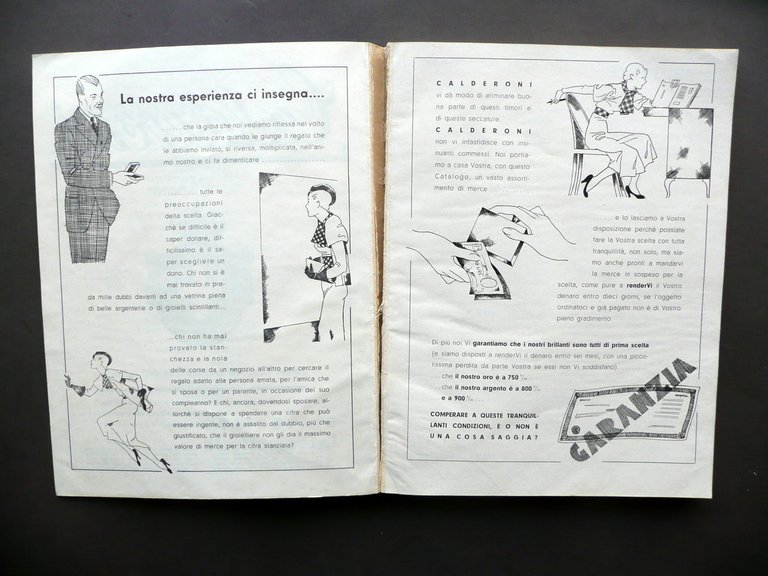 Calderoni Gioielliere Milano Catalogo 1935-36 Argenteria Servizi Brillanti | Immagine Gallery 3