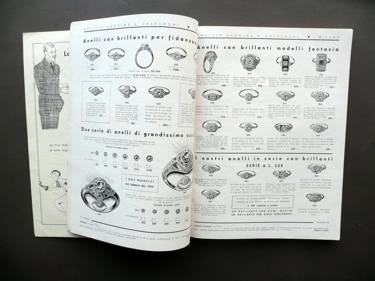 Calderoni Gioielliere Milano Catalogo 1935-36 Argenteria Servizi Brillanti | Immagine Gallery 6