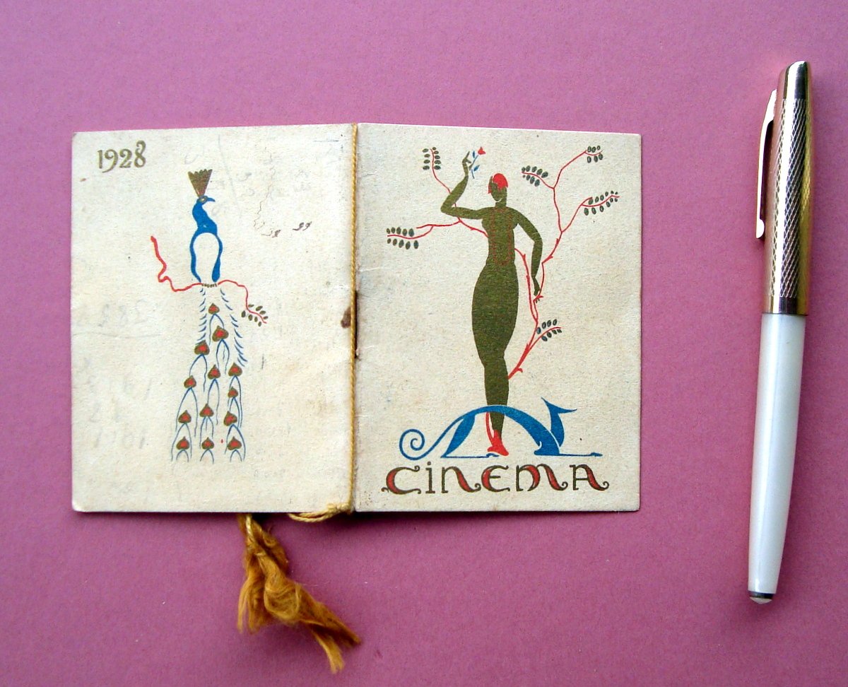 Calendarietto Barbiere Cinema 1928 Fontanella ColibrÏ