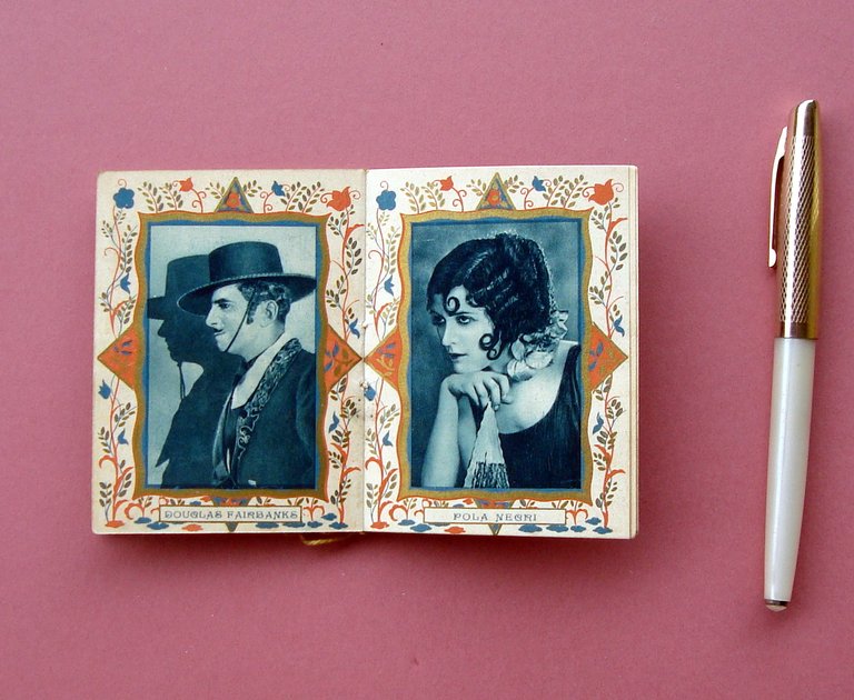 Calendarietto Barbiere Cinema 1928 Fontanella ColibrÏ