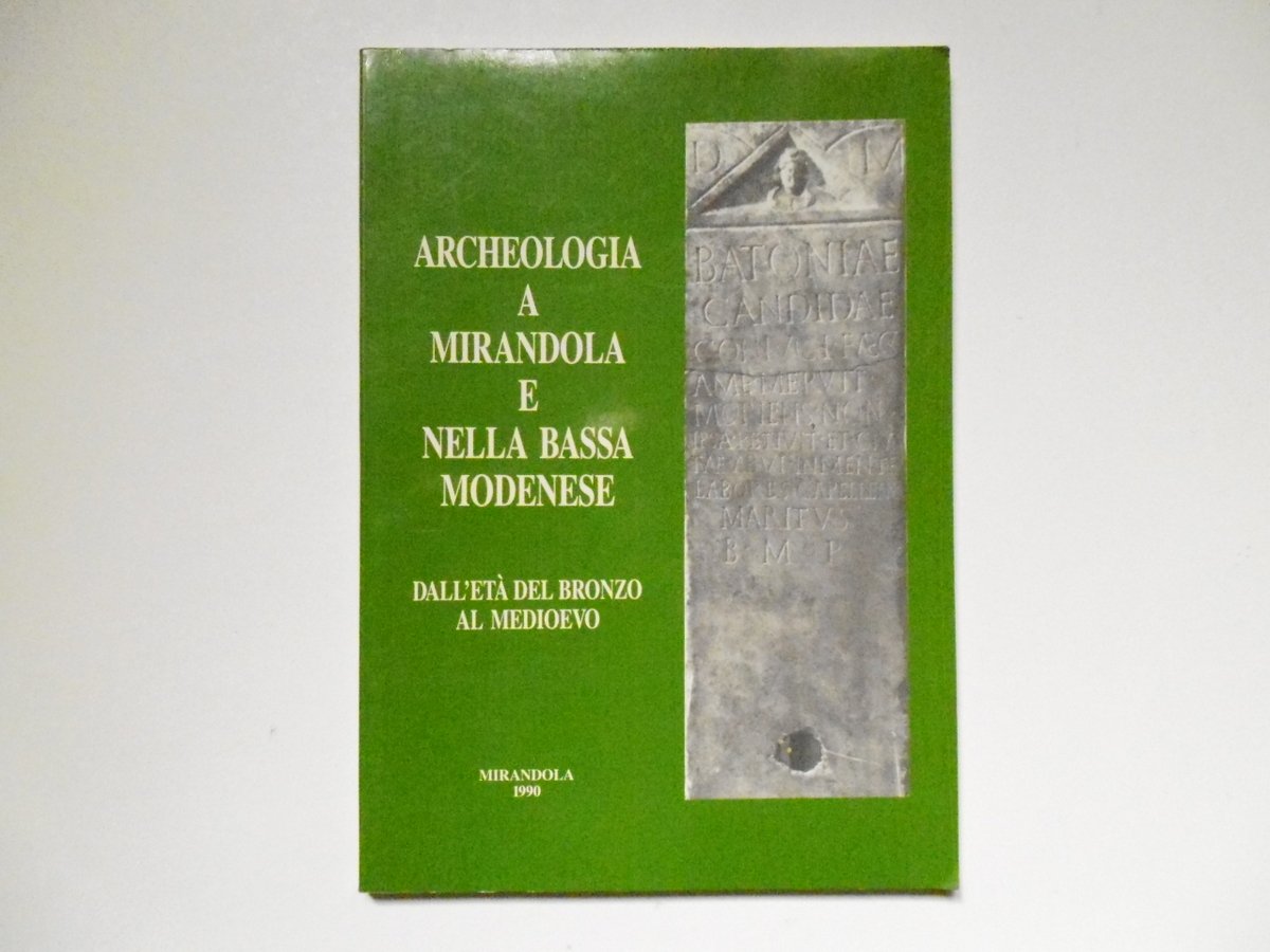 Calzolari Giordani Archeologia A Mirandola E Nella Bassa Modenese 1990 | Immagine principale