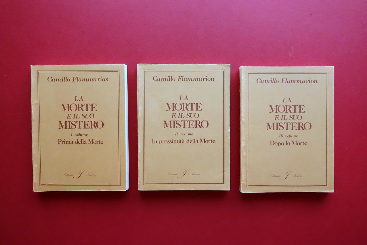 Camillo Flammarion La Morte e il Suo Mistero Insubria 1979 …
