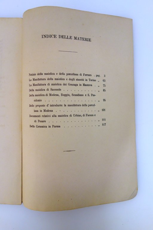 Campori Notizie Storiche Artistiche della Maiolica e Porcellana di Ferrara … | Immagine Gallery 6