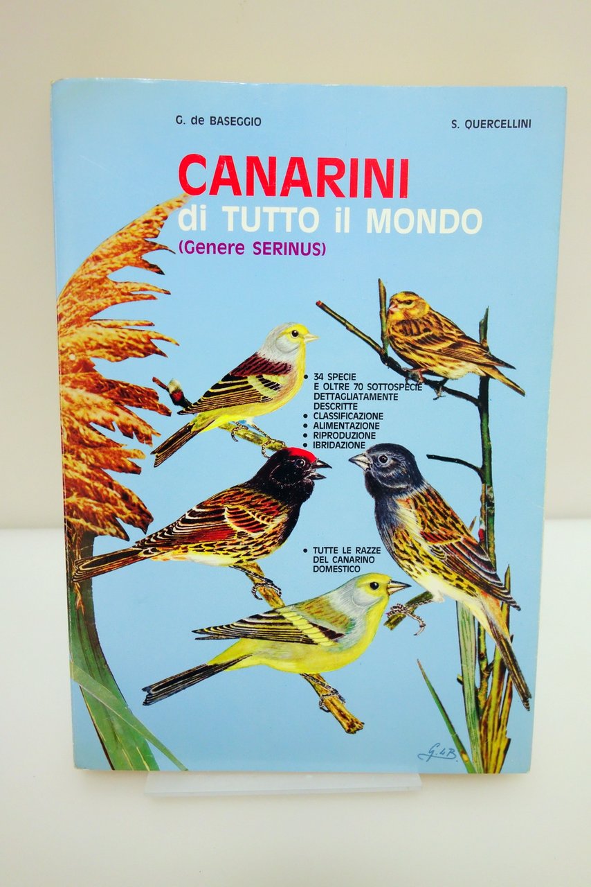 CANARINI DI TUTTO IL MONDO GENERE SERINUS BASEGGIO QUERCELLINI FIRMATO … | Immagine principale