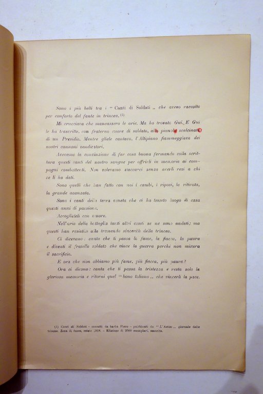 Canti di Soldati raccolti da Piero Jahier Armonizzati V. Gui …