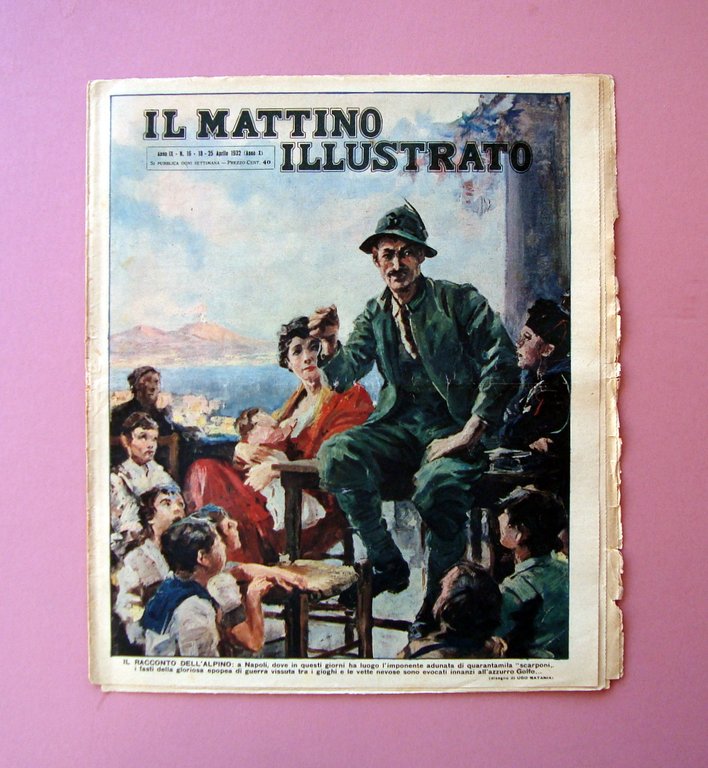 Capri Primavera Italiana Il Racconto dell'Alpino Il Mattino Illustrato n16 …