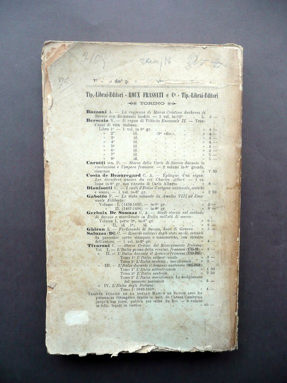 Carlo Alberto e le Perfidie Austriache Pietro Vayra Roux Frassati … | Immagine Gallery 2