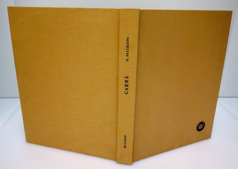 CARLO CARRA' PITTORE PACCHIONI EDIZIONI DEL MILIONE 1958