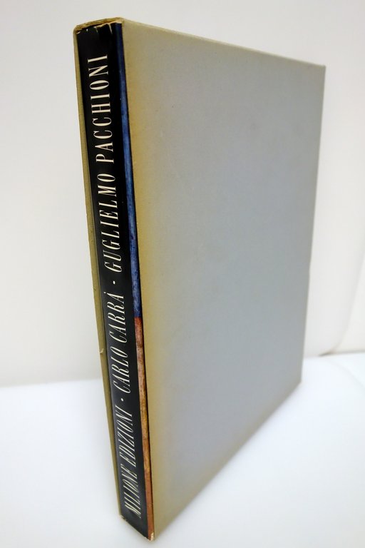 CARLO CARRA' PITTORE PACCHIONI EDIZIONI DEL MILIONE 1958