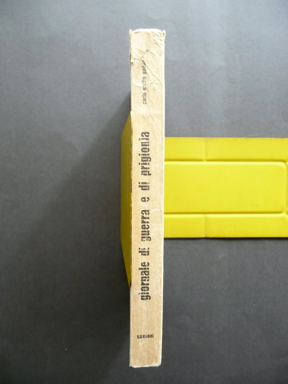 Carlo Emilio Gadda Giornale di Guerra e di Prigionia Sansoni …