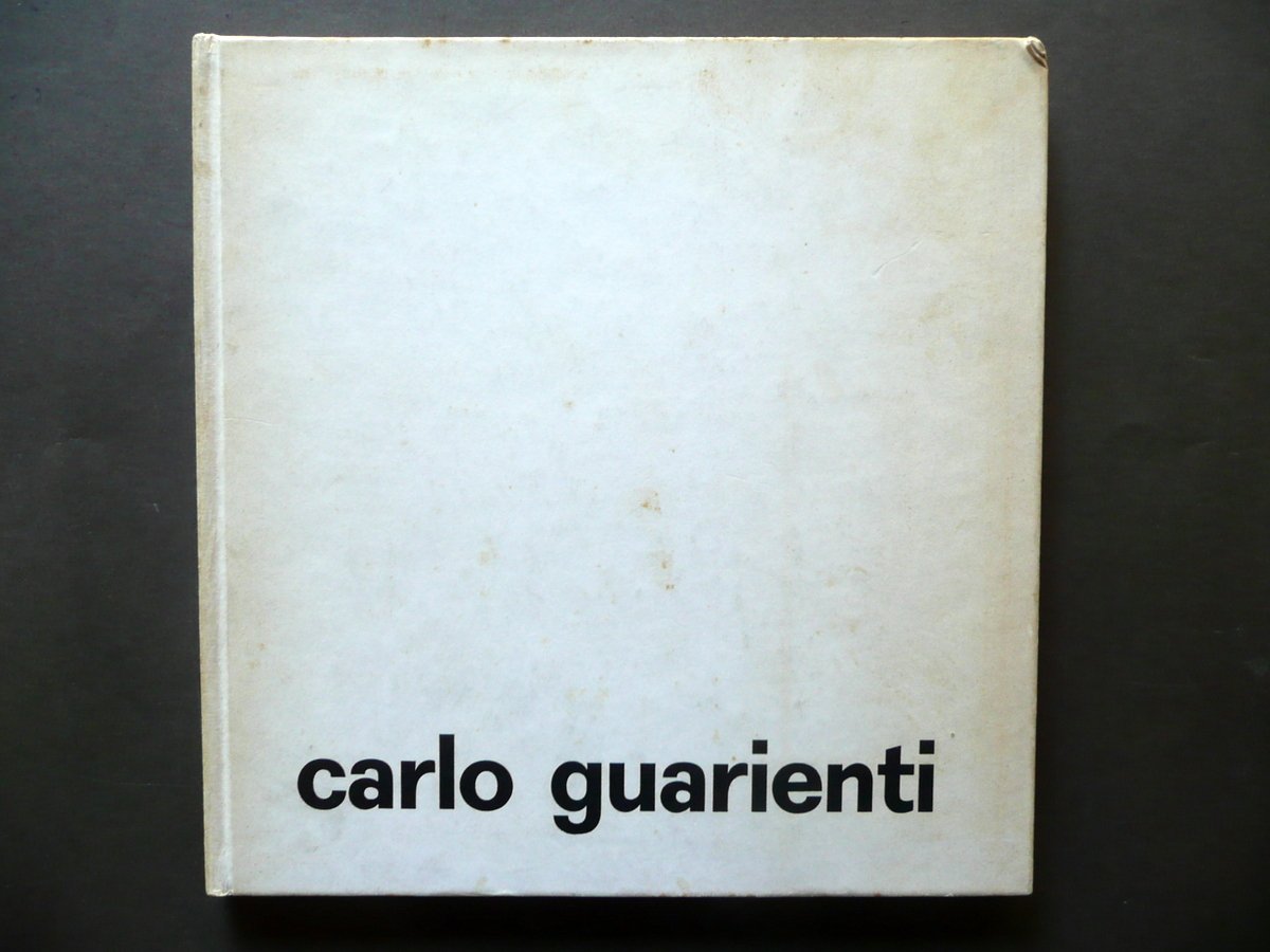 Carlo Guarienti Testo di G. Ungaretti Querini Stampalia Venezia 1968 …