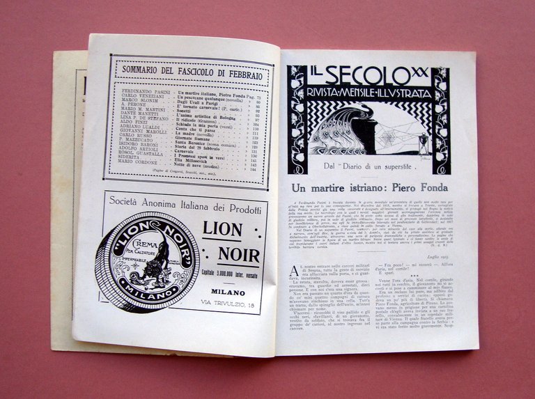 Carlo Russo Giornate Fiumane Il Secolo XX Anno XVIX N …
