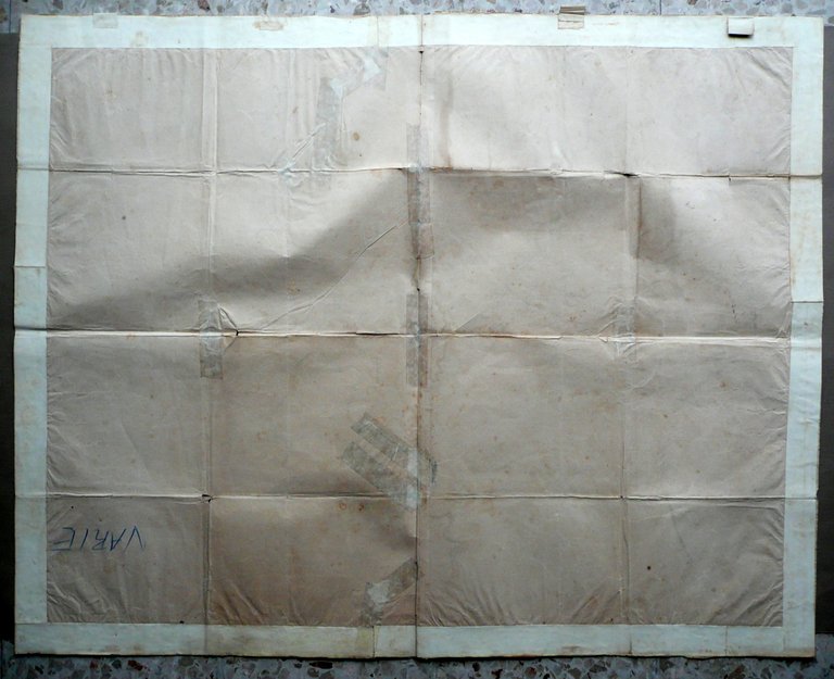 Carta Geografica Teatro della Guerra del 1870 Civelli Guerra Franco …