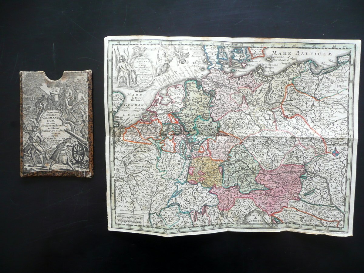 Carta Incisa Imperium Romano Germanicum Sacro Romano Impero Seutter Fine …