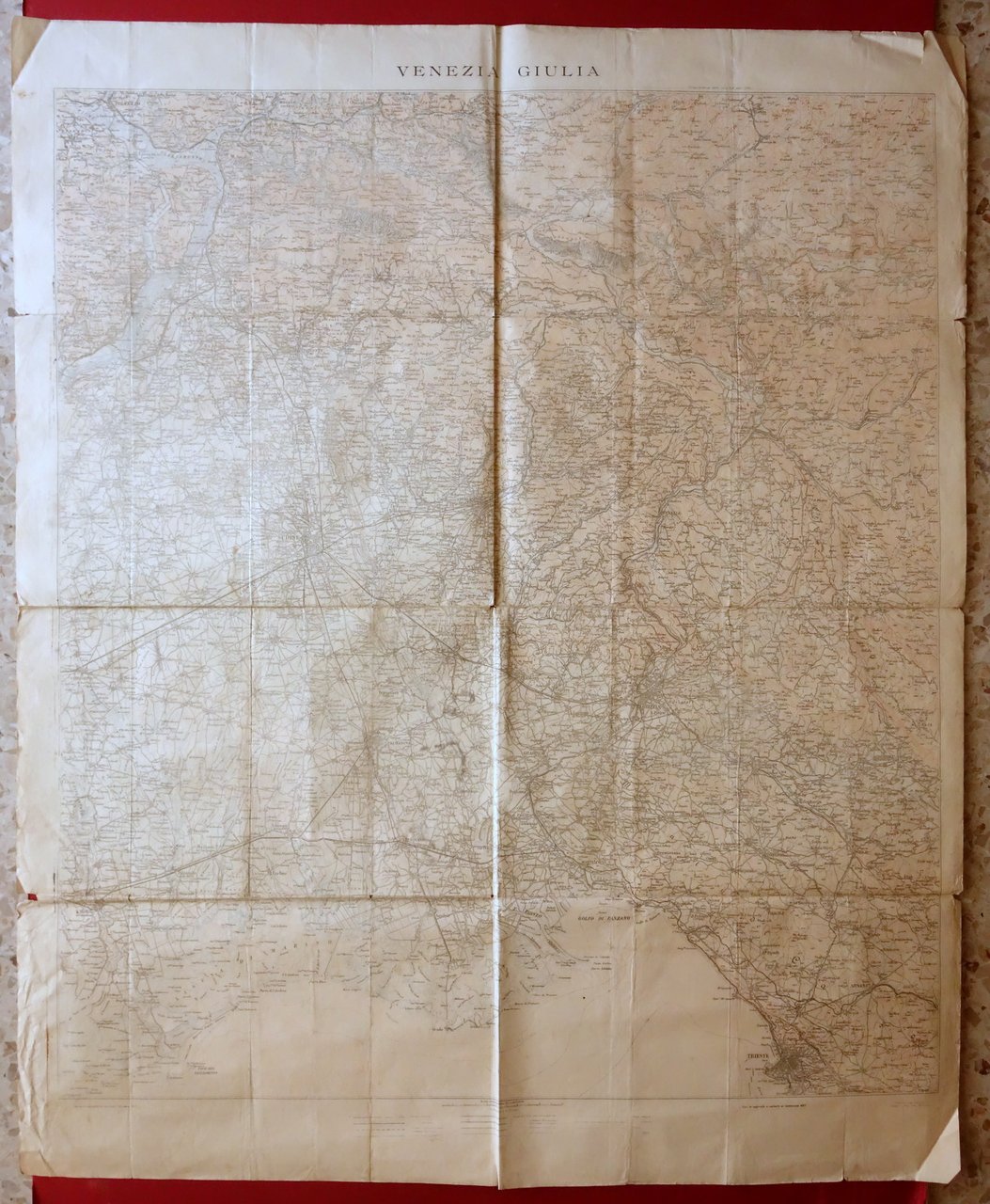 Carta Topografica della Venezia Giulia con Aggiunte e Varianti al …