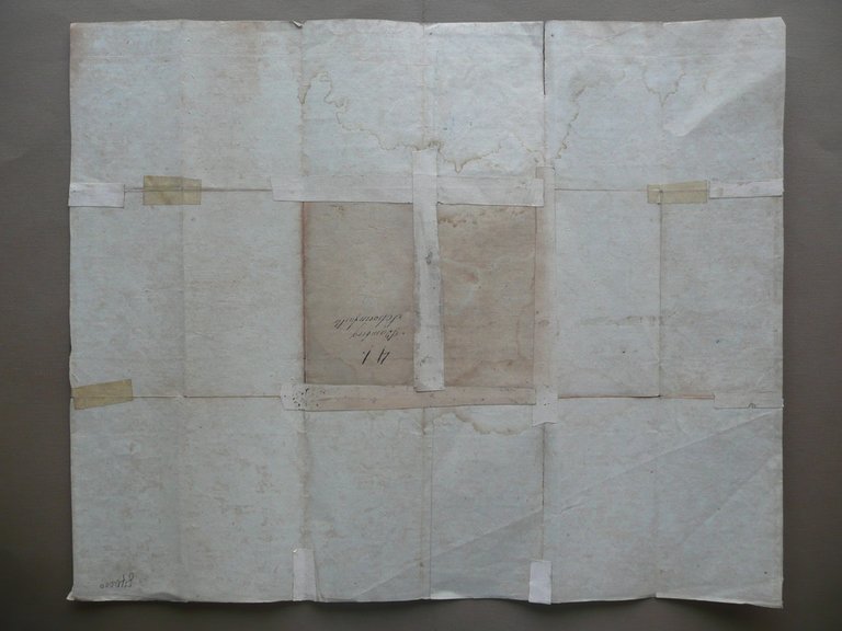 Carte Topographique d'Allemagne Iaeger Francoforte 1789 Mappa Germania Geografia