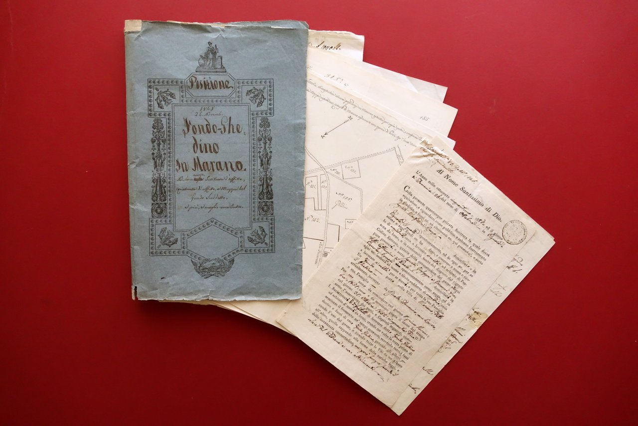 Carteggio Privato Fondo Ghedino in Marano Vignola Manfredini Miani 1848-1879