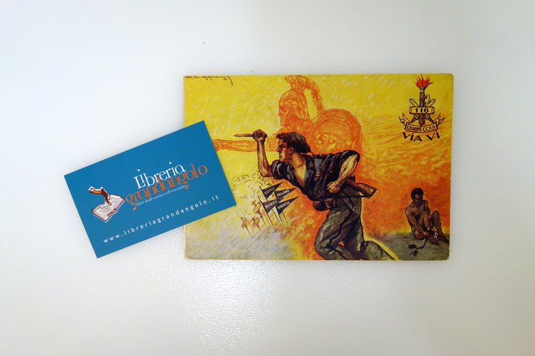 Cartolina 116 Legione CC.NN. Via Vi colonie segnatasse viaggiata 1936 … | Immagine Gallery 2