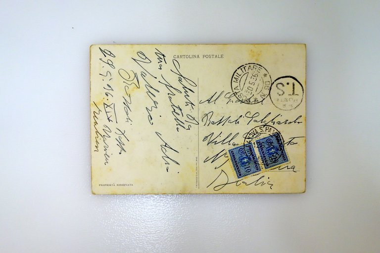 Cartolina 116 Legione CC.NN. Via Vi colonie segnatasse viaggiata 1936 … | Immagine Gallery 4