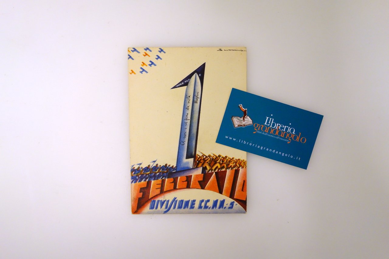 Cartolina 5° Divisione CC NN 1 Febbraio Sironi Viaggiata Eritrea … | Immagine principale