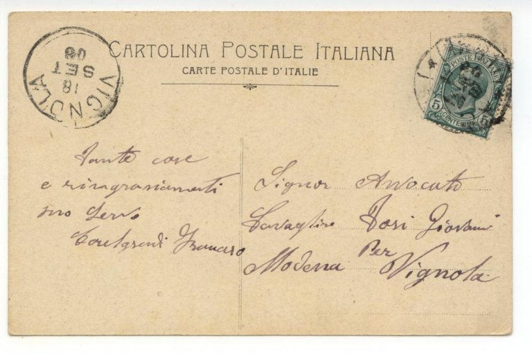 Cartolina Acqui Stabilimento Carlo Alberto 1906 viaggiata Alessandria