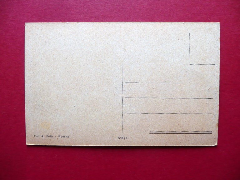 Cartolina Albareto Modena Casa Luppi Non Viaggiata Anni '20 Originale