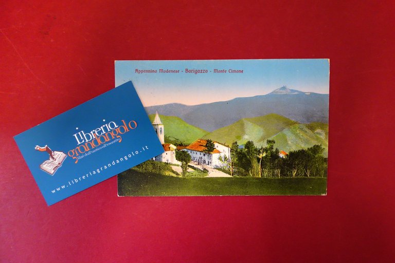 Cartolina Barigazzo Monte Cimone Appennino Modenese a Colori Viaggiata 1914