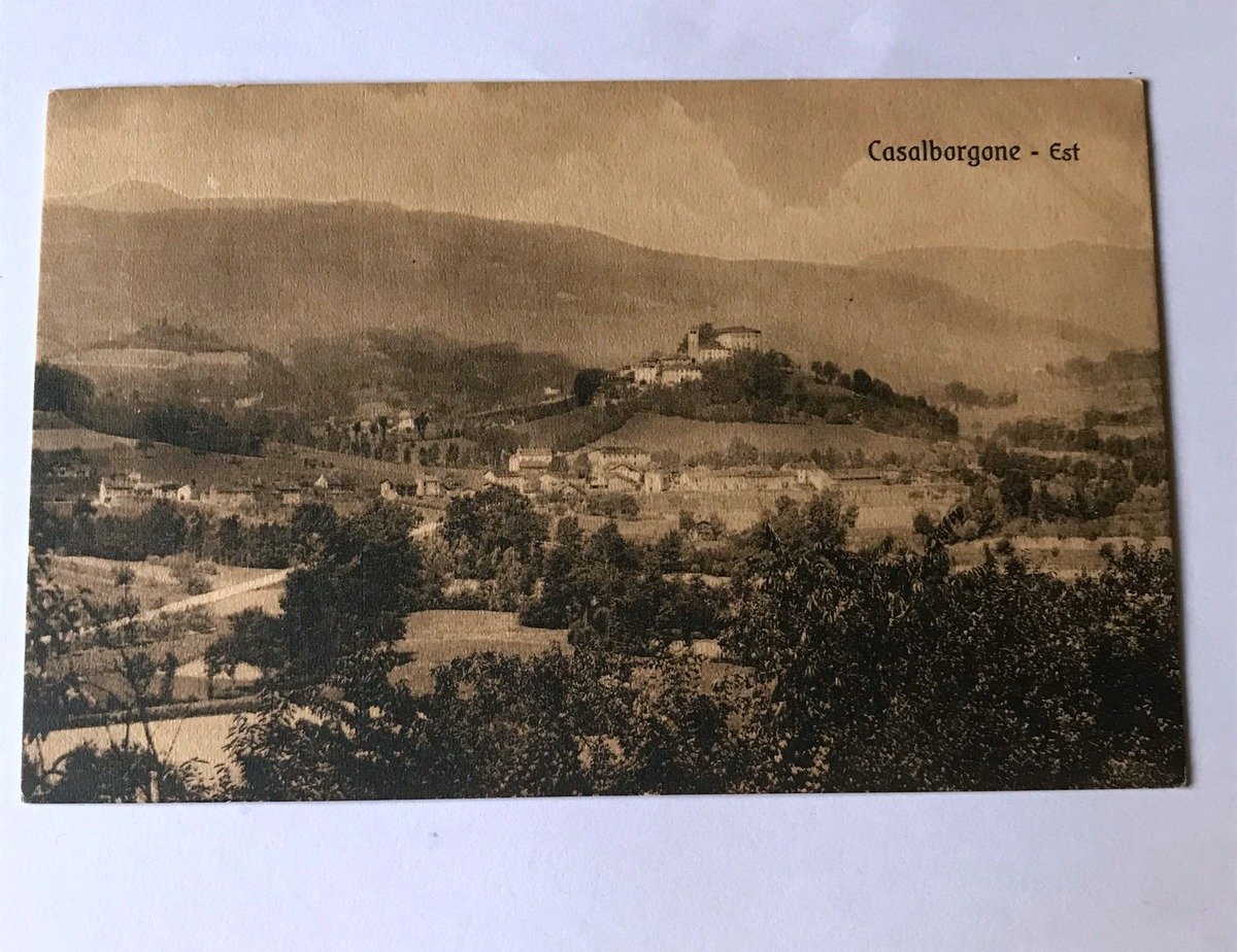 Cartolina Casalborgone Est Viaggiata 1910