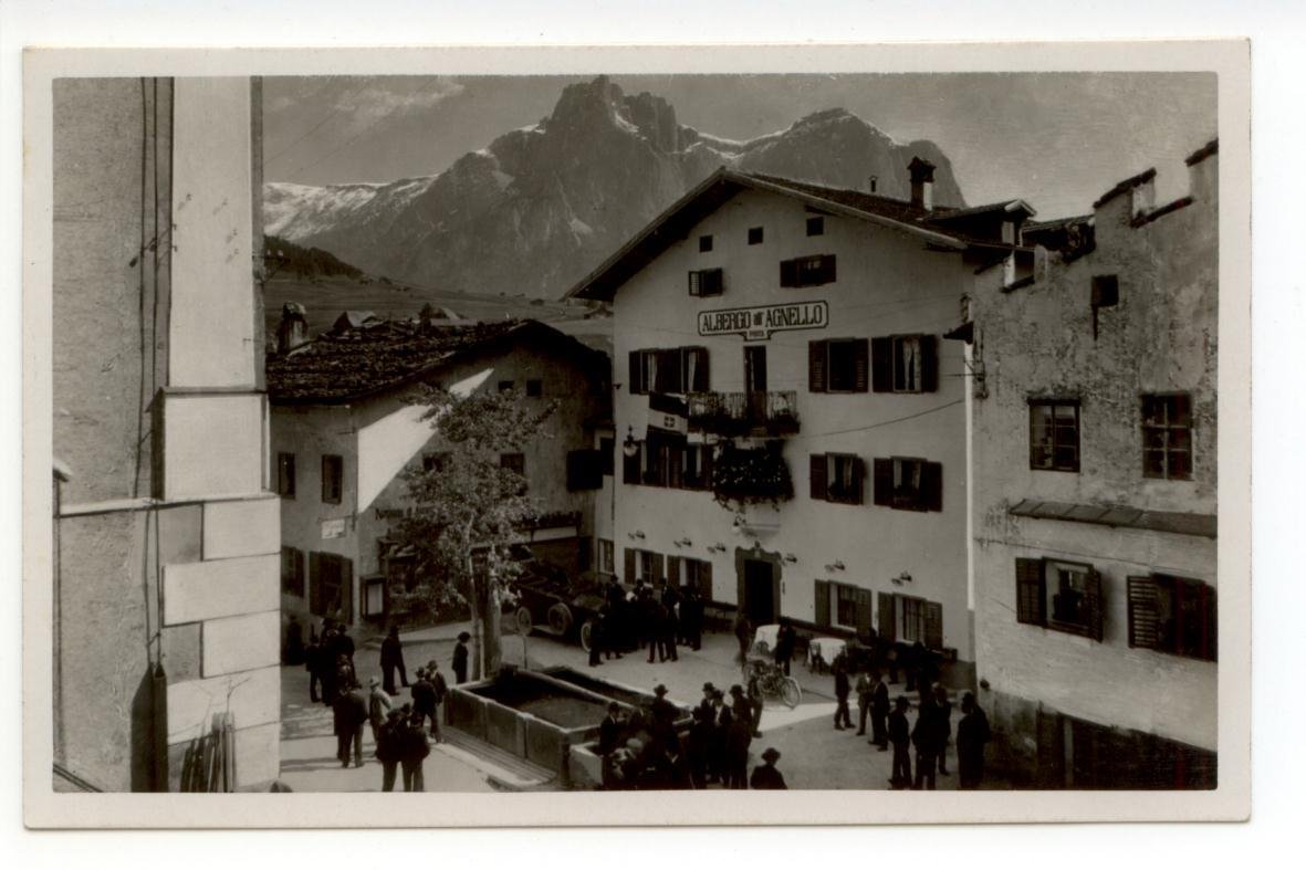 Cartolina Castelrotto Albergo Agnello Posta non viaggiata Bolzano | Immagine principale