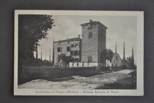Cartolina Castelvetro di Staggia Modena Azienda Agricola Vecchi Casa Torre … | Immagine principale