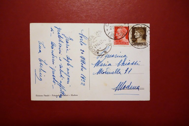 Cartolina Corlo Modena Villa Caselli Leonardi Poste Case Nuove Viaggiata … | Immagine Gallery 2