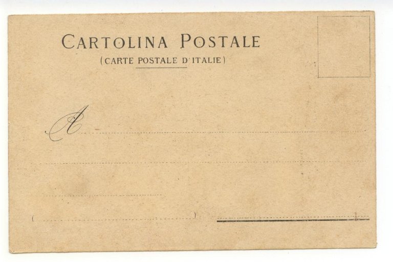 Cartolina Duca Borso Modena 1901 non viaggiata Tirelli
