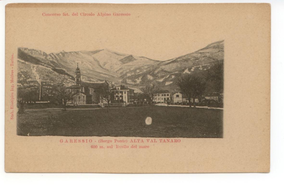 Cartolina Fanano Modena Stazione Climatica viaggiata 1921