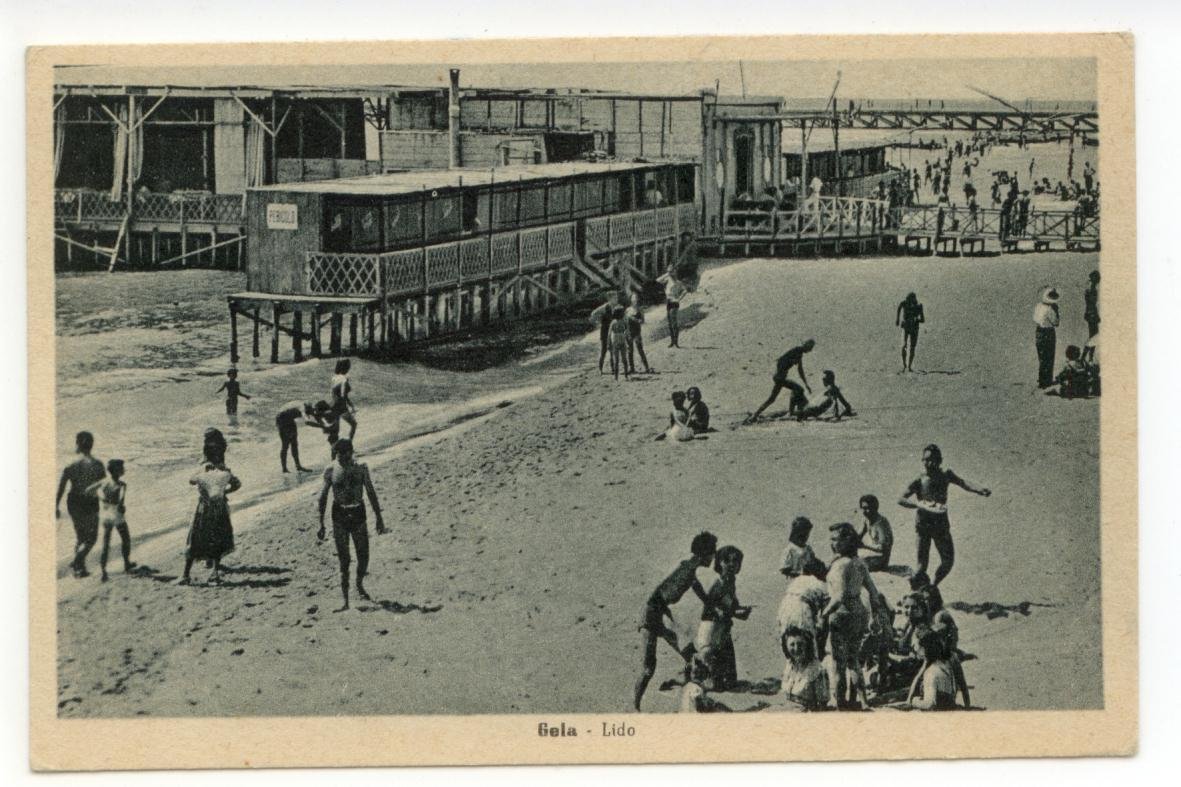 Cartolina Gela Lido non viaggiata Caltanisetta | Immagine principale