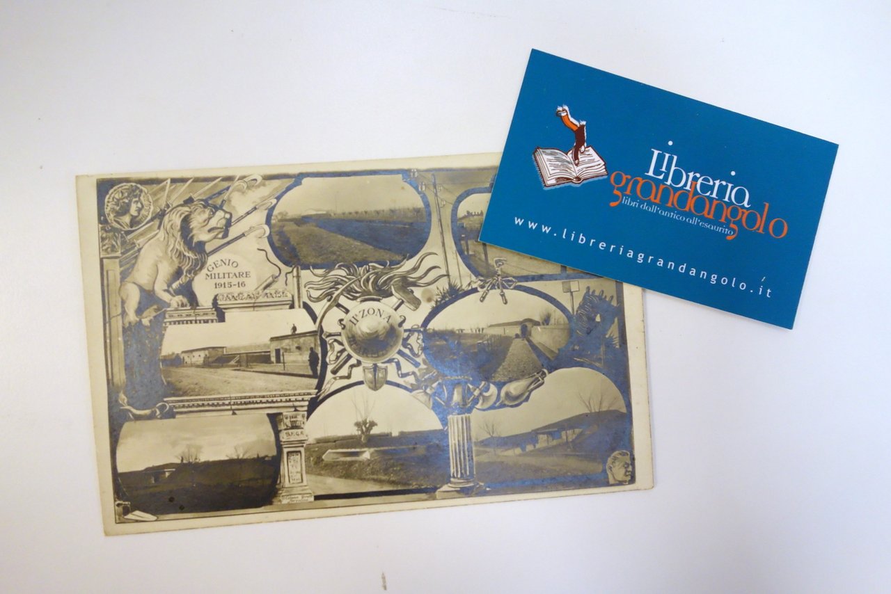 Cartolina Genio Militare II Zona III Armata non viaggiata 1915-1916