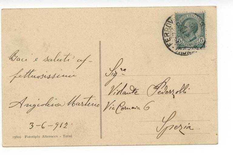 Cartolina Genova Piazza Acquaverde e Monumento a C. Colombo 1912 …