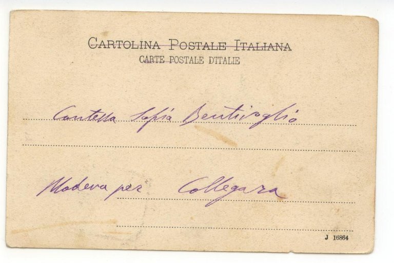 Cartolina Il Resto del Carlino Bologna 1902 viaggiata