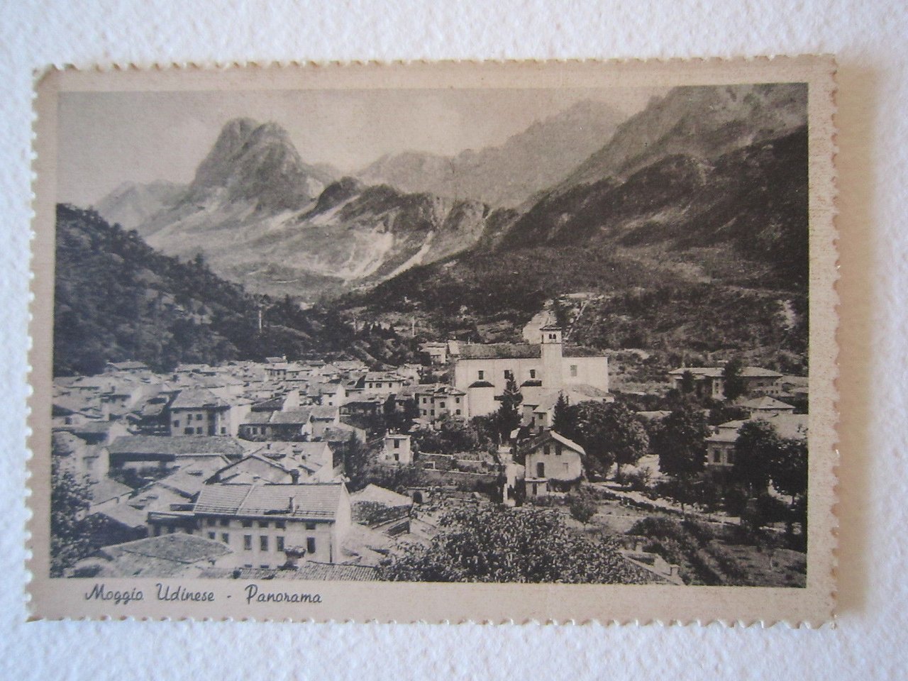 Cartolina Locale circa 1940 Moggio Udinese Udine Friuli Venezia Giulia …