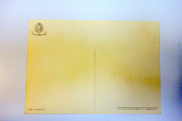 Cartolina M.V.S.N. Cantate di Legionari Paschetto non viaggiata anni '40
