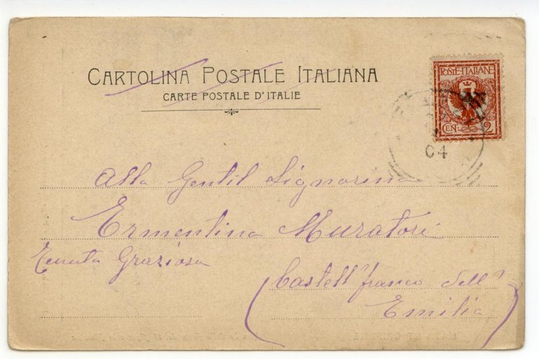 Cartolina Mata Et Grifone Ricordo Delle Feste Del 15 Agosto … | Immagine Gallery 2