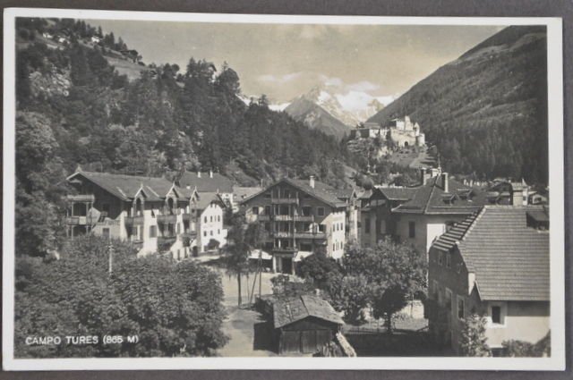 Cartolina Montagna Alpi Trento Trentino Campo Tunes 1929 | Immagine principale