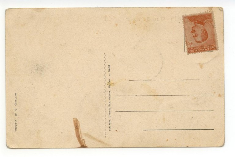 Cartolina Montecchio Emilia Piazza Umberto 1∞ non viaggiata Reggio Emilia